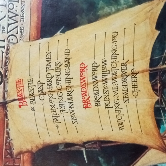 Vintage vinyl record Jethro Tull "The Broadsword and the Beast" - Picture 3 of 3